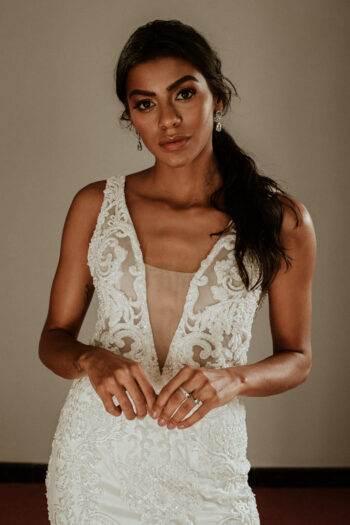 giulia frente - vestido de noiva semi sereia - atelier white dress