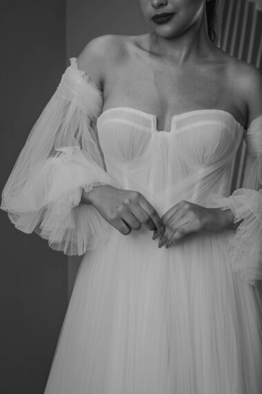 Vestido de noiva em tule - Atelier White Dress