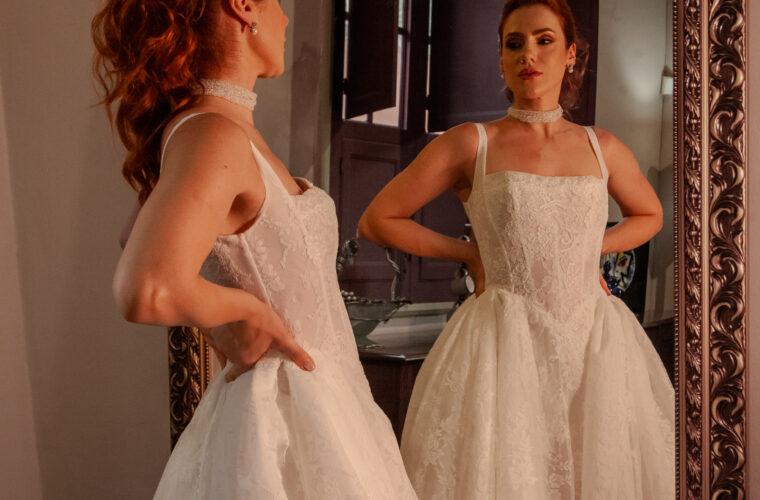 vestido de noiva princesa com cintura basque - atelier white dress