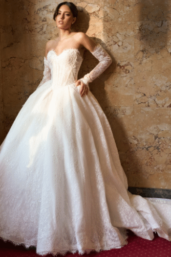 caprice frente - vestido de noiva princesa - atelier white dress