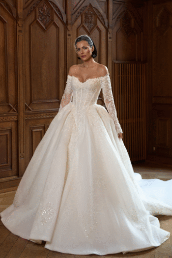 charlotte frente - vestido de noiva princesa - atelier white dress