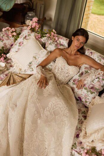 vestido de noiva princesa em renda - atelier white dress