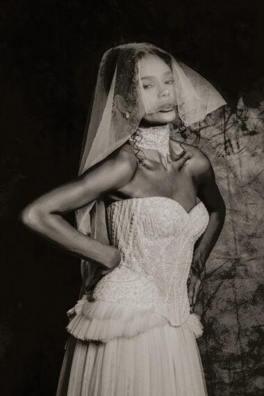 chocker de noiva em renda - atelier white dress